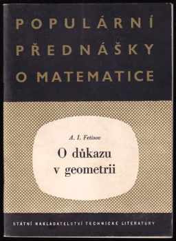 O důkazu v geometrii