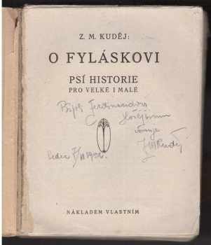 Zdeněk Matěj Kuděj: O Fyláskovi