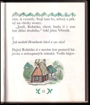 Václav Čtvrtek: O hajném Robátkovi a jelenu Větrníkovi