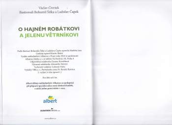 Václav Čtvrtek: O hajném Robátkovi a jelenu Větrníkovi