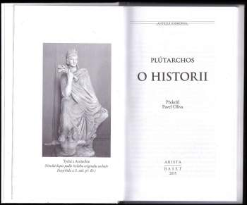 Plútarchos: O historii