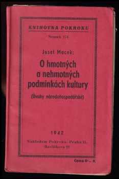 O hmotných a nehmotných podmínkách kultury