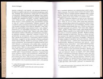 Martin Heidegger: O humanismu