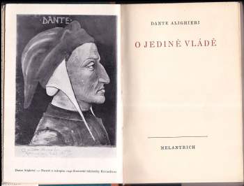 Dante Alighieri: O jediné vládě