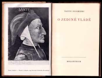 Dante Alighieri: O jediné vládě