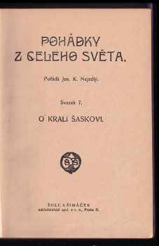 Pohádky z celého světa svazky 5 - 8 - O nespokojeném králíku ; Hloupá Zuzana + O králi Šaškovi + Princezna a harfeník ; Čtyři černí havrani ; Království srdce + O Jirkovi, mladém obru - V JEDNOM SVAZKU