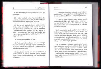 Ludwig Wittgenstein: O jistotě