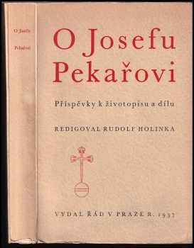 O Josefu Pekařovi