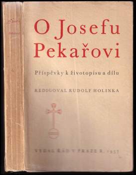 O Josefu Pekařovi