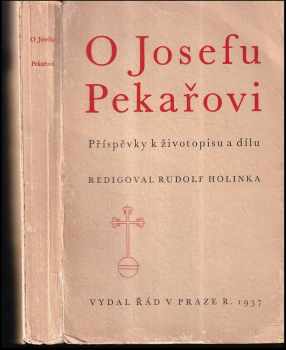 O Josefu Pekařovi