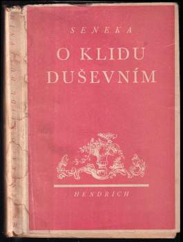 O klidu duševním a jiné rozpravy