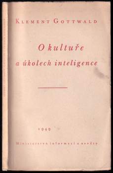 O kultuře a úkolech inteligence