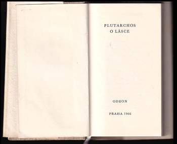 Plútarchos: O lásce