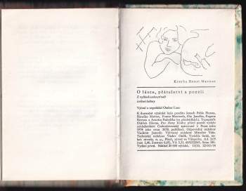 O lásce, přátelství a poezii