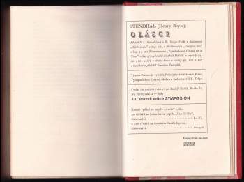 Stendhal: O lásce
