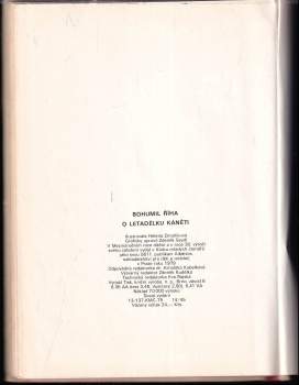 Bohumil Říha: O letadélku Káněti