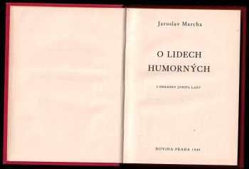 Jaroslav Marcha: O lidech humorných