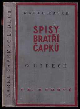 Karel Čapek: O lidech