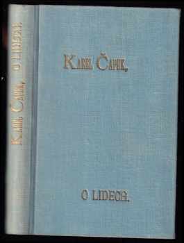 O lidech - Karel Čapek (1941, František Borový) - ID: 719105