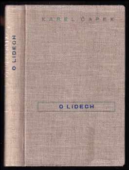 Karel Čapek: O lidech