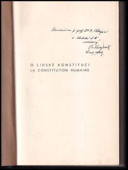 Bohumil Krajník: O lidské konstituci