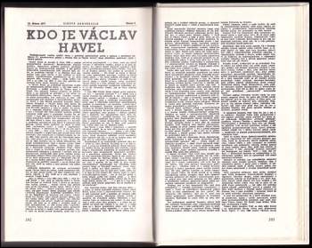 Václav Havel: Do různých stran