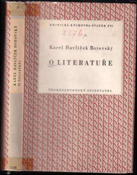 O literatuře