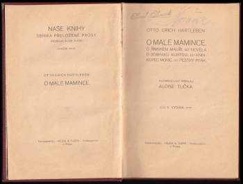 Otto Erich Hartleben: O malé mamince