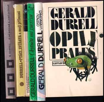 KOMPLET Gerald Malcolm Durrell 6X O mé rodině a jiné zvířeně + Ptáci, zvířata a moji příbuzní + Zoo v kufru + Chytněte mi guerézu + Ostrov v nebezpečí + Opilý prales