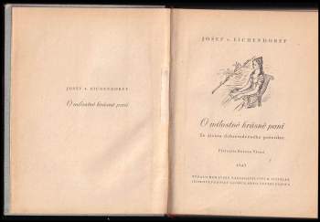 Joseph von Eichendorff: O milostné krásné paní
