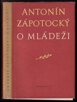 Antonín Zápotocký: O mládeži