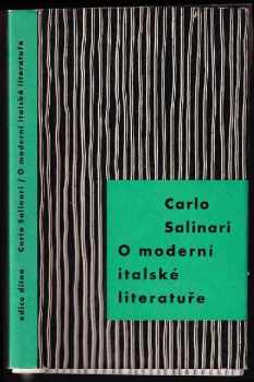 O moderní italské literatuře