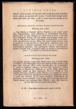 John Steinbeck: O myších a lidech ; Na plechárně