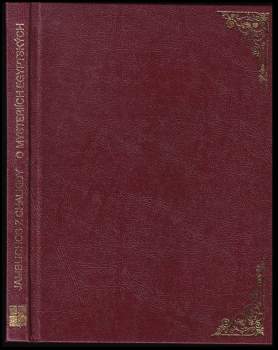 O mysteriích egyptských ; s Dopisem Porfyriovým Anebonu Egypťanu