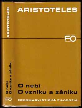 Aristotelés: O nebi, o vzniku a zániku