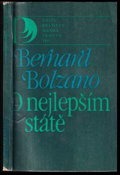 Bernard Bolzano: O nejlepším státě