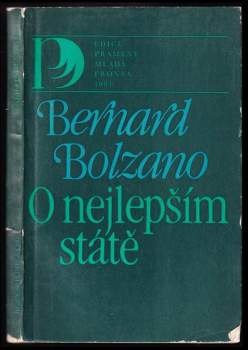 Bernard Bolzano: O nejlepším státě