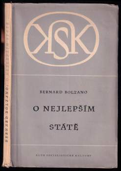 O nejlepším státě, neboli, Myšlenky kohosi, jenž lidstvo miloval, o nejúčelnějším zařízení společnosti občanské