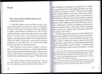 O některých aktuálních otázkách eschatologie