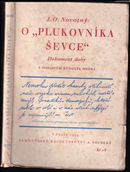 Josef Otto Novotný: O "plukovníka Ševce"