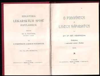 Antonín Heveroch: O podivínech a lidech nápadných