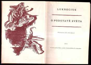Titus Lucretius Carus: O podstatě světa