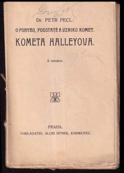 O pohybu, podstatě a vzniku komet