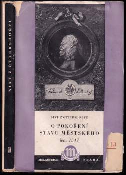O pokoření stavu městského léta 1547