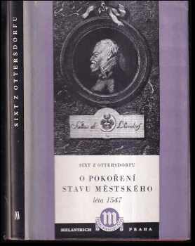 O pokoření stavu městského léta 1547