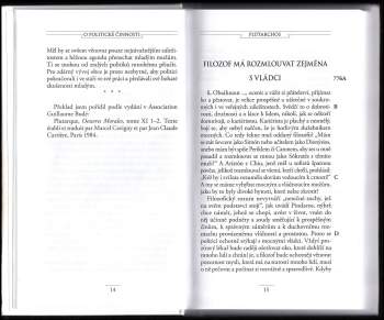 Plútarchos: O politické činnosti