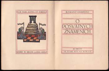 Romano Guardini: O posvátných znameních