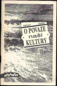 O povaze naší kultury