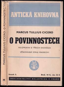 Marcus Tullius Cicero: O povinnostech