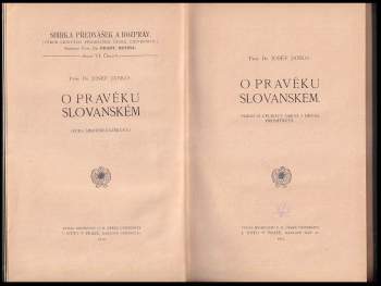Josef Janko: O pravěku slovanském